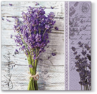 Pl Nap Servietten Tat Lavendel Bouquet