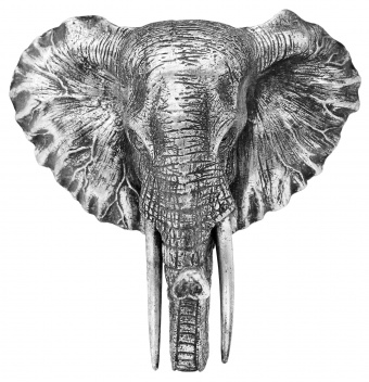 Elefant hängende Verzierung