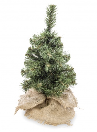 Pl Weihnachtsbaum, kleine Jute 40 cm