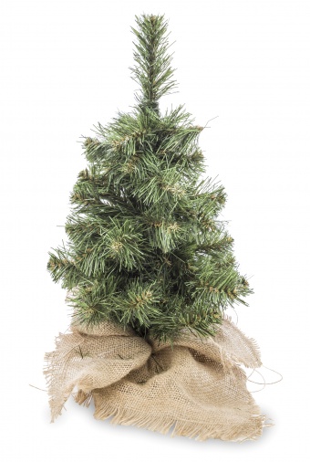 Pl Weihnachtsbaum, kleine Jute 60 cm
