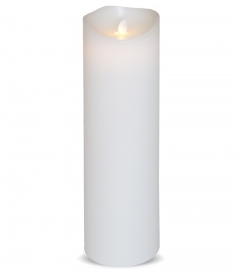 Weiße LED Kerze